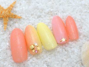 ネイルデザイン オフ込5,200円 | 8月のキャンペーンネイル